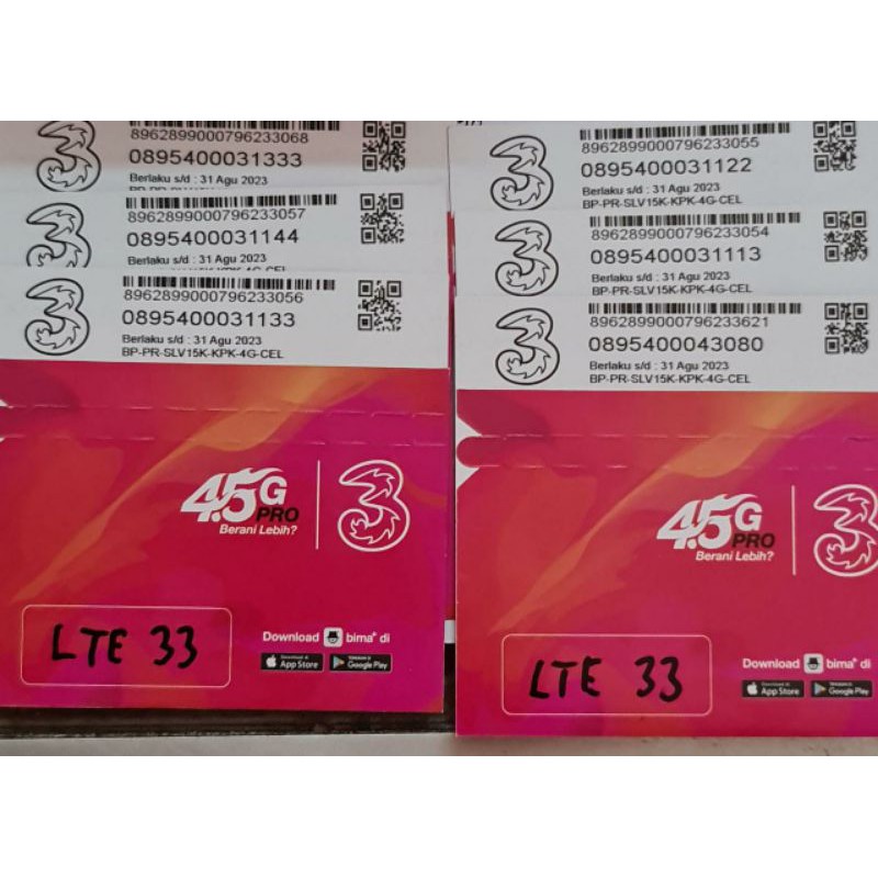 PERDANA TRI LTE 33 GB