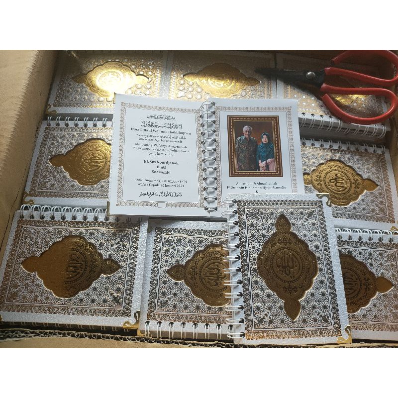 Buku Yasin Spiral, cetak Yasin spiral, Yasin spiral 128 Halaman