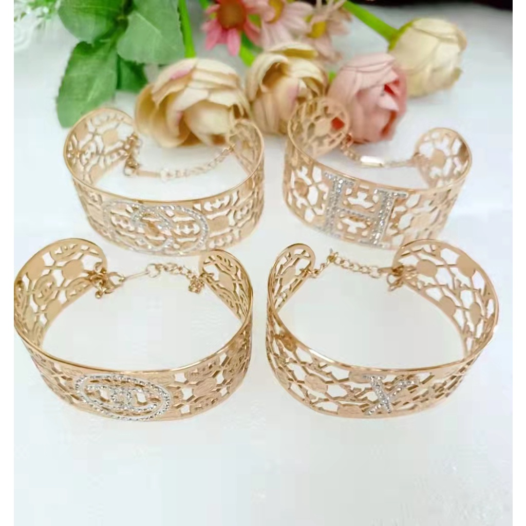 Gelang Titanium Permata Terbaru Perhiasan Fashion zz1