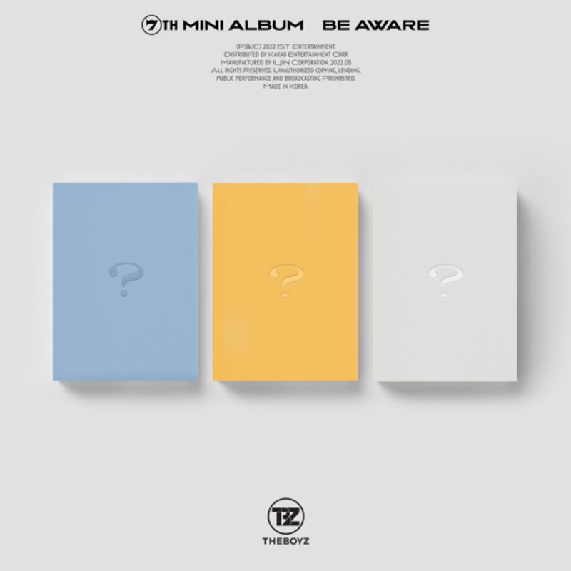 [PO] THE BOYZ - Mini Album Vol.7 [BE AWARE] // ALBUM THE BOYZ