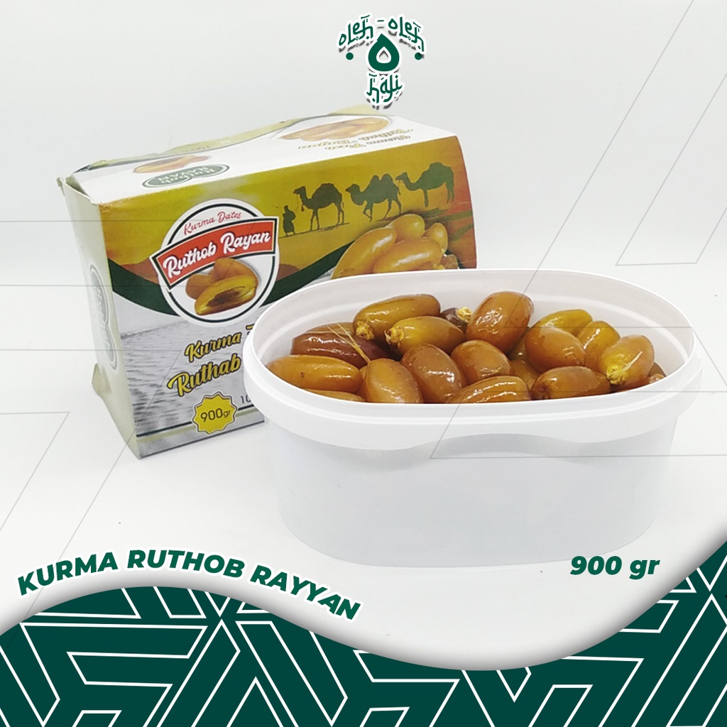 Kurma Ruthob Rayyan Premium Segar 900Gr