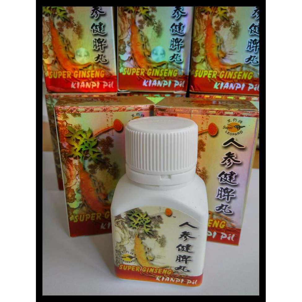 Super Ginseng kianpi Pil leopard 30s