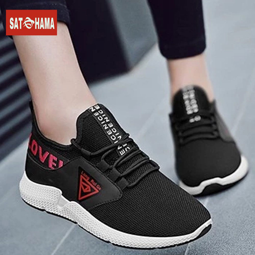 Satohama Sepatu Pria Sepatu Sneakers Sepatu Import Sepatu Trendy Sepatu Korean Mewah Hitam