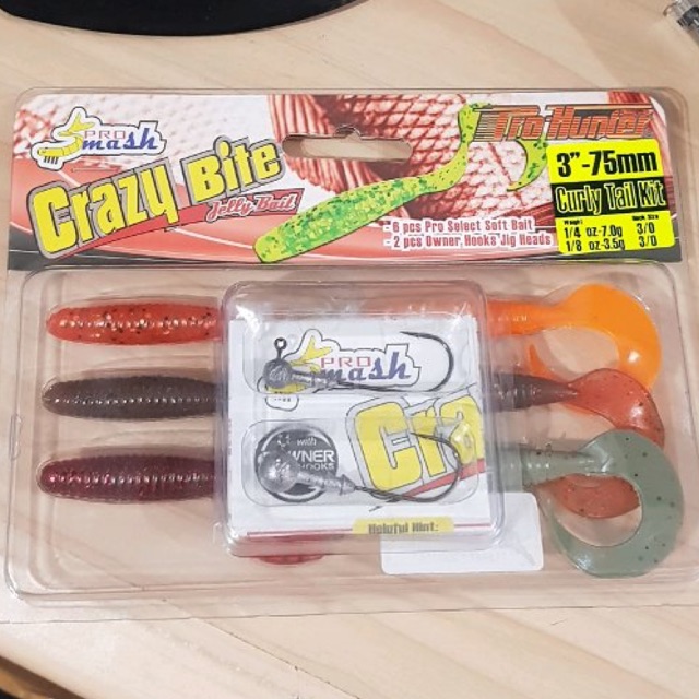 Umpan soft lure crazy bite jelly bait pro hunter