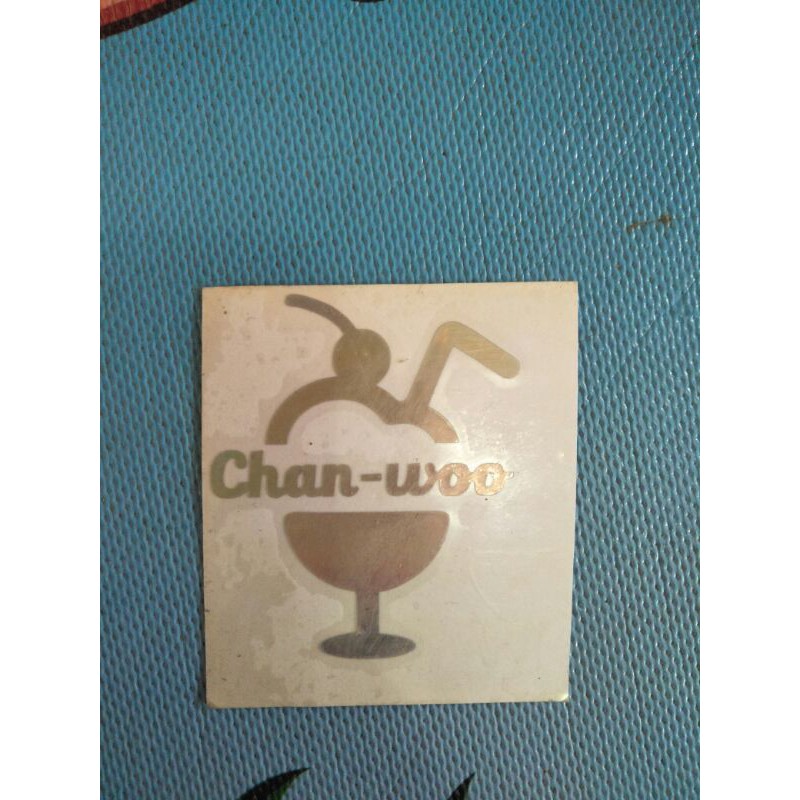 Stiker Hologram Chanwoo