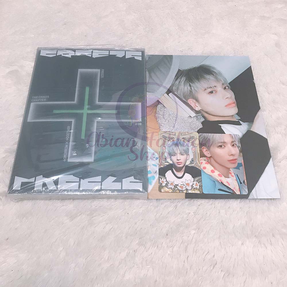 TXT The Chaos Chapter: FREEZE Album UNSEALED Taehyun set pc+os+postcard Boy ver