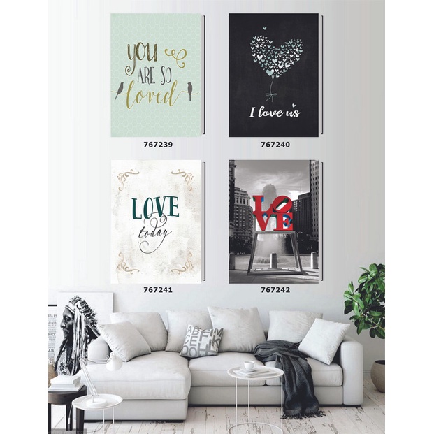 

Buku Tulis / Notebook / A5 Jepang / Love / Set 2755