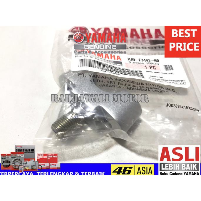 Raiser Kleman Stang Bawah Fino Karbu Fi Asli Original Yamaha