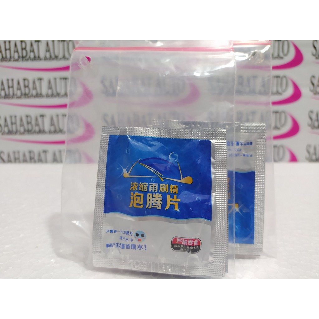 Sabun Pembersih Kaca Wiper Mobil Toilet Rumah Glass Cleaner Tablet