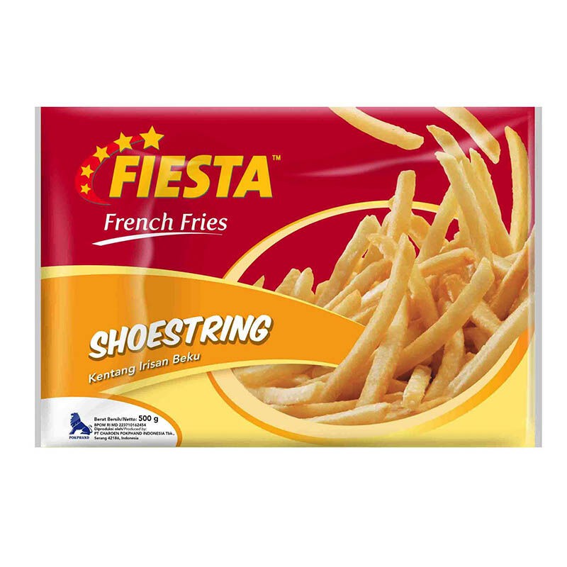 

Fiesta French Fries Shoestring 500g/1000g Karawang Kentang Goreng