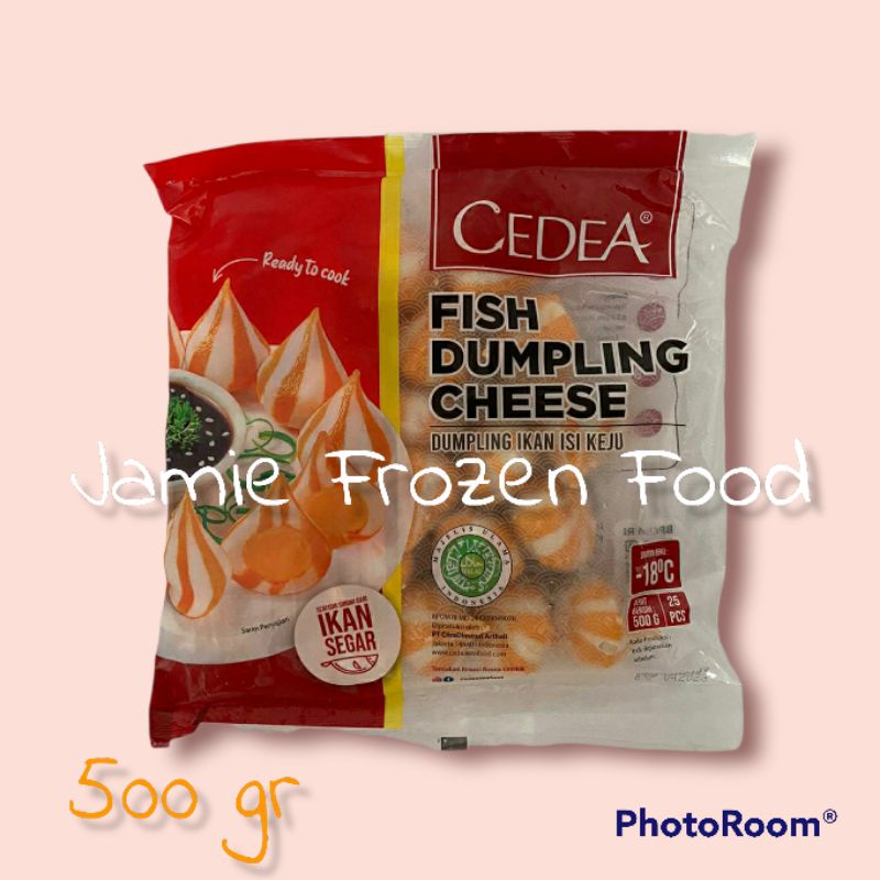 

Dumpling ikan isi keju