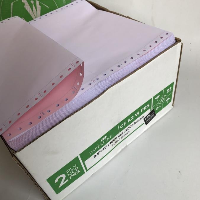 

Continuous Form 2 PLY PRS kertas komputer Paperline K2 PRS KERTAS HVS