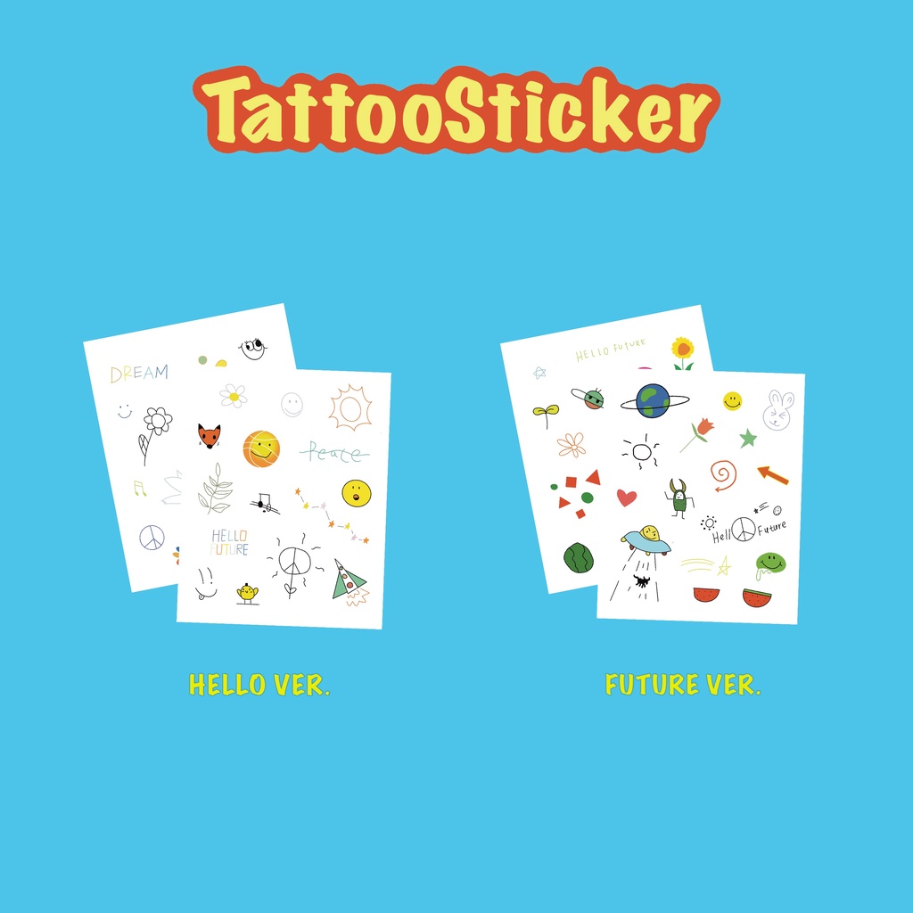 (BUKAN TATTOO) NCT Dream Hello Future Sticker
