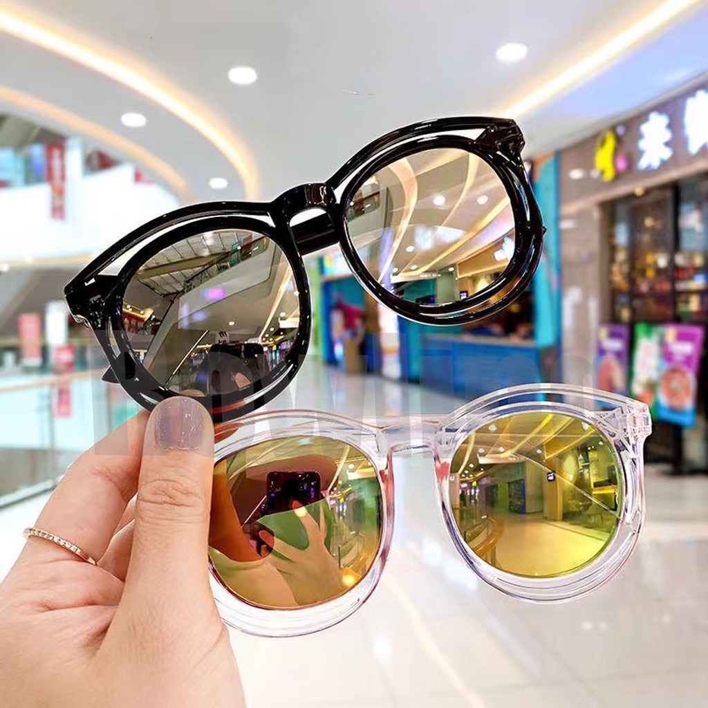 INFY - Kacamata Anak Fashion Anak Kaca Mata Hitam High Quality Kids Sunglasses Kaca Mata Murah Import G012