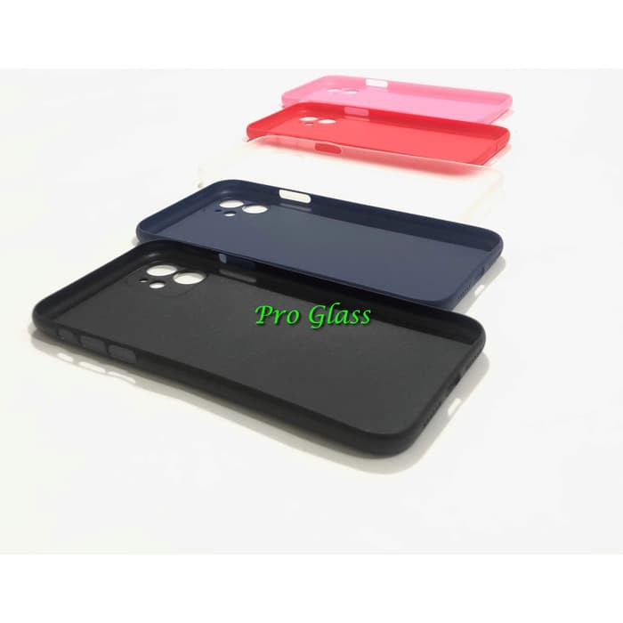 C105 Iphone 11 / 11 PRO / Iphone 11 PRO MAX Frosted Matte Case Ultrathin Premium + Lens Protector