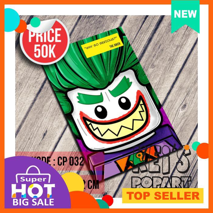 Hiasan Dinding Joker Lego