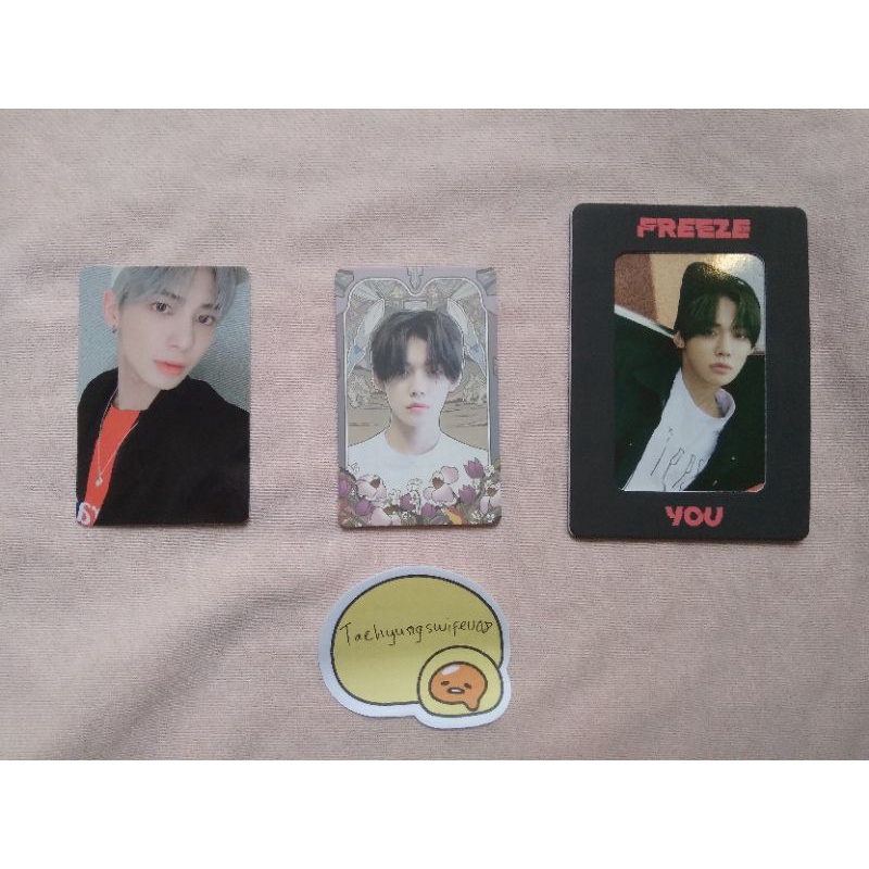 PHOTOCARD ALBUM TXT TCC FREEZE / POB WEVERSE / PC OS / PC YOU VERSION