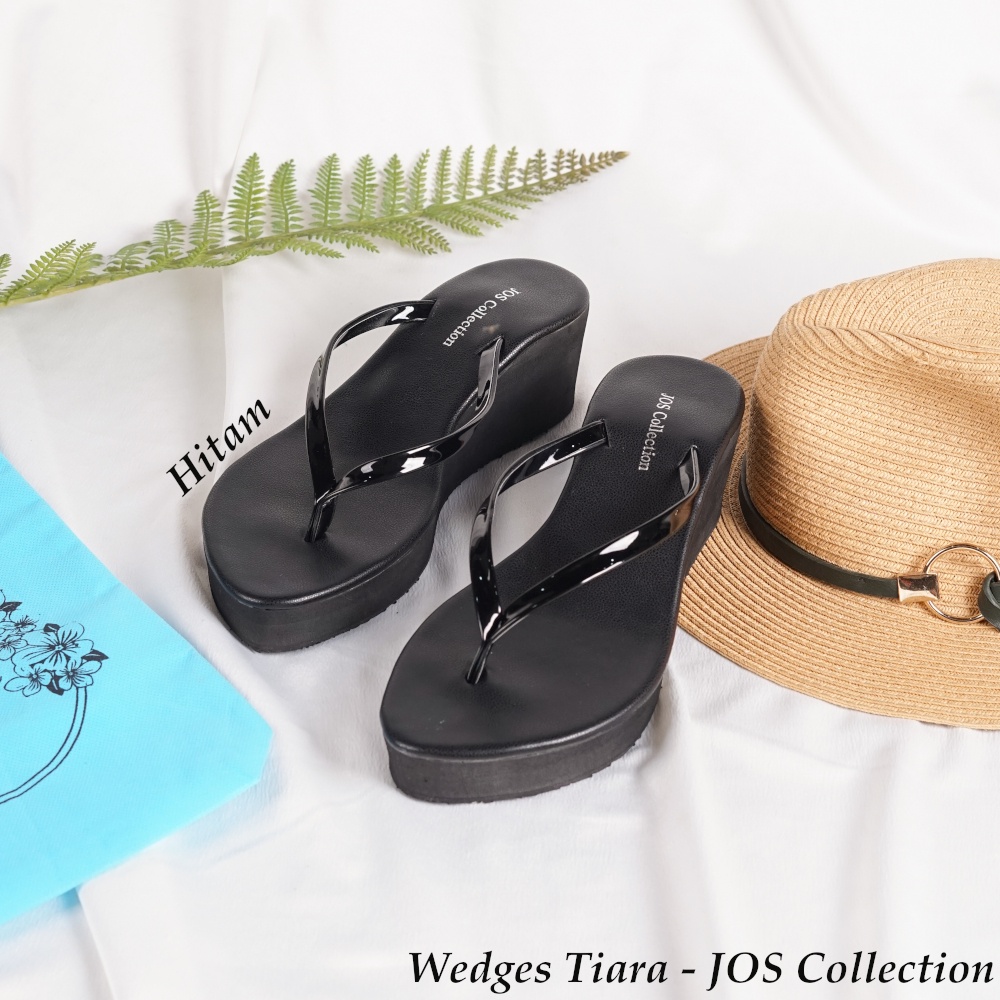 Sandal Wedges Wanita - Tiara Tinggi 7 cm by JOS Collection