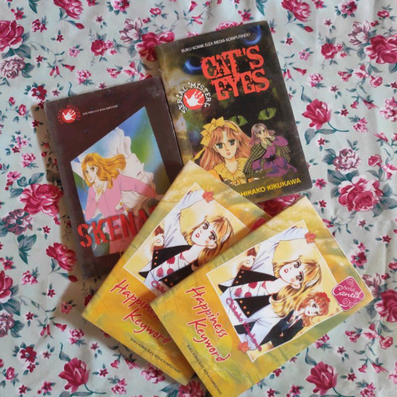 Komik Serial Misteri Segel - Chikako Kikukawa - Cat's Eyes - Skenario - Happiness Keyword