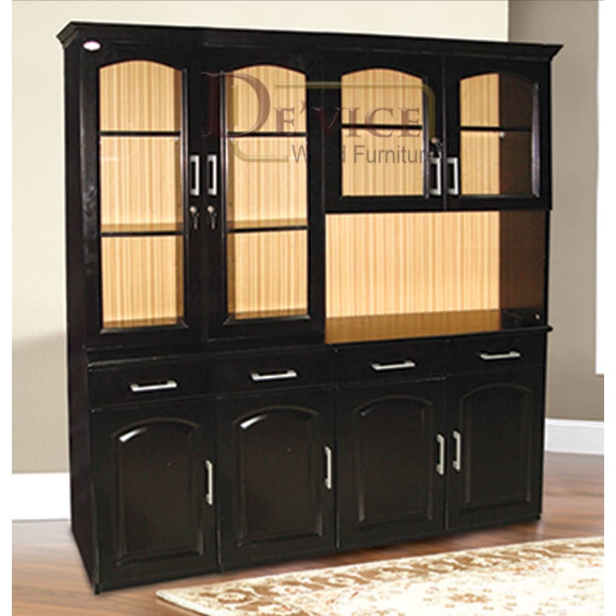 Lemari Sayur Kayu - Lemari Dapur - Kitchen set - Lemari Makan Device