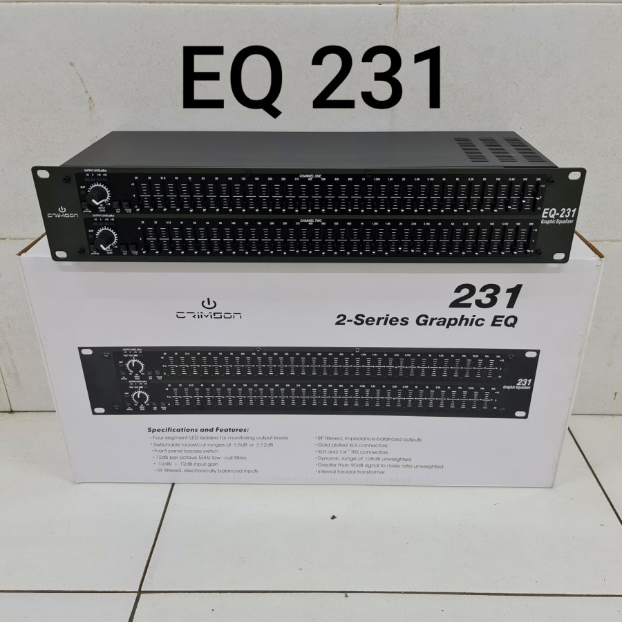 EQUALIZER CRIMSON 231 ORIGINAL