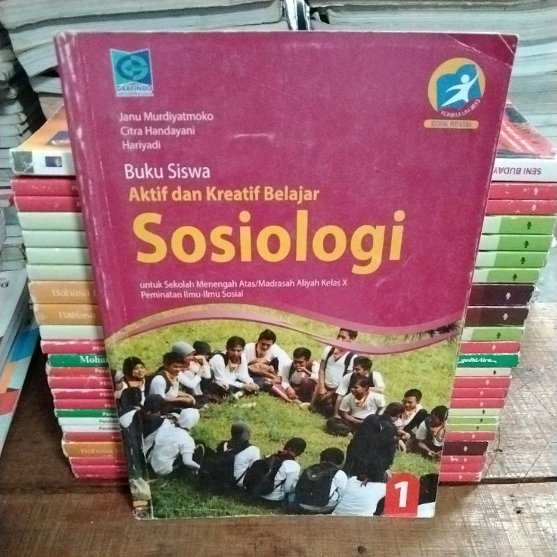 SOSIOLOGI kelas 1/10/X SMA penerbit Grafindo