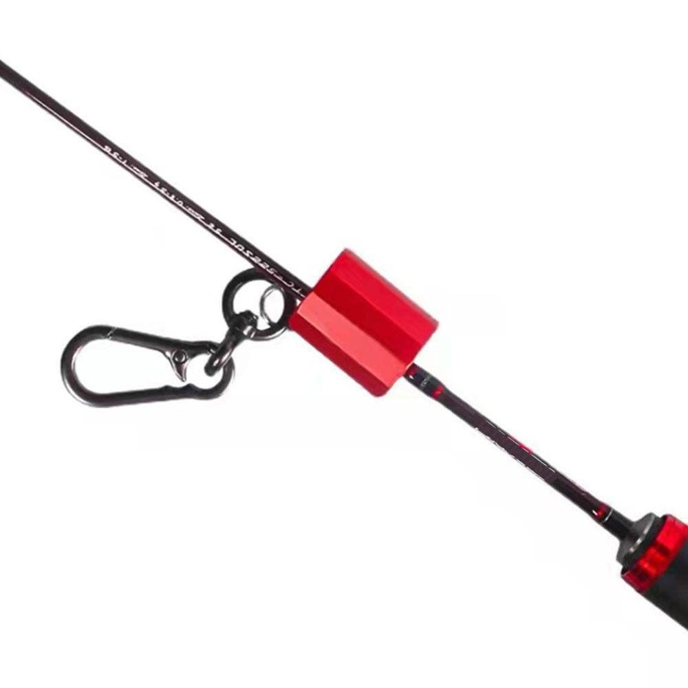 Agustina Luya Batang Gantung Portable Luya Rod Retractable Micro-Things Stream Buckle Memancing Aksesoris
