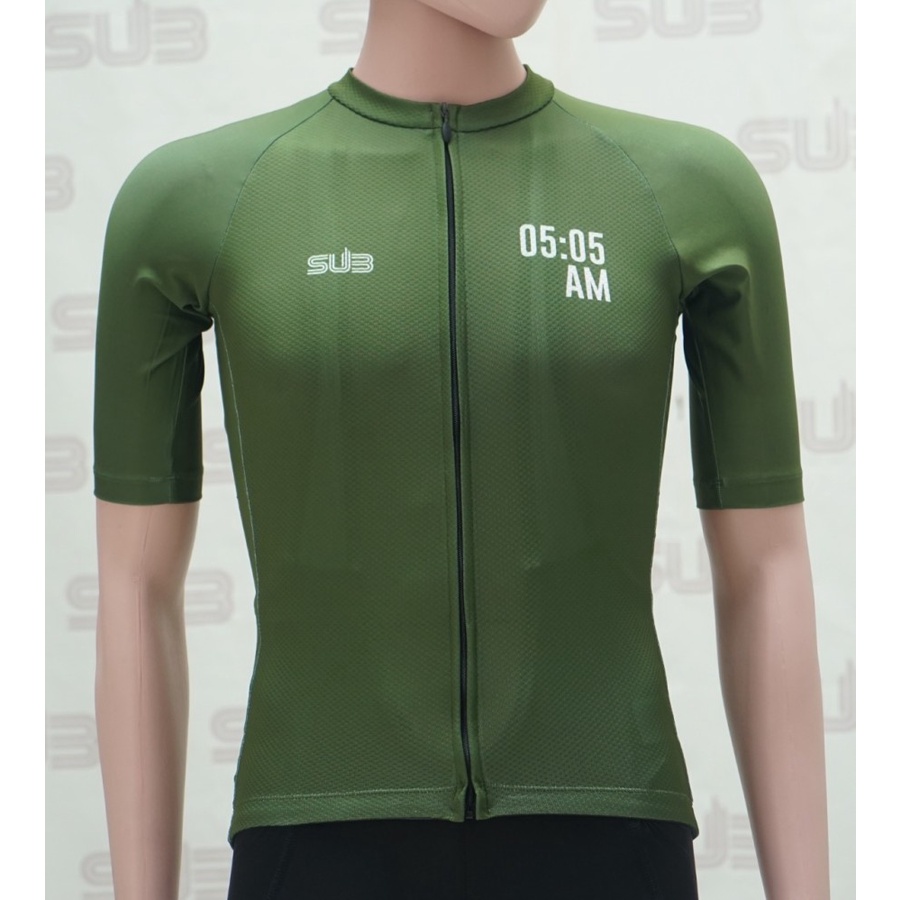 HANGERMEDAL ARMY GREEN SUBJERSEY SUB JERSEY SEPEDA 05 AM 05AM ELITE