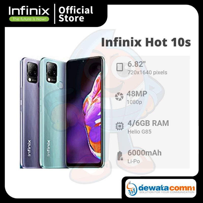 HANDPHONE INFINIX HOT 10s 4/64