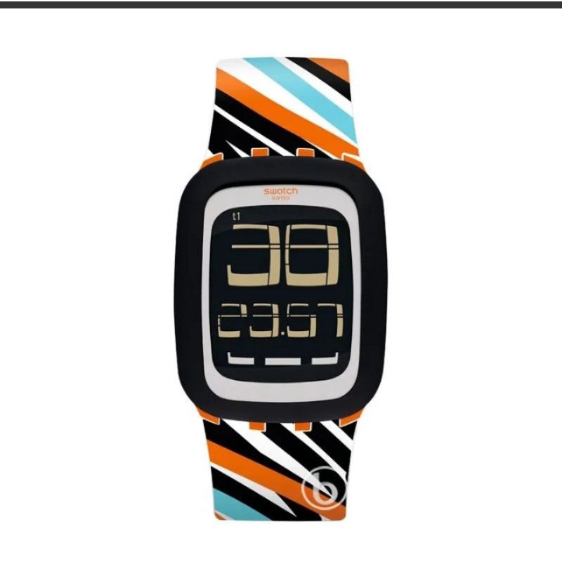 Swatch TouchScreen Original SURO102 Jam Tangan Pria/Wanita