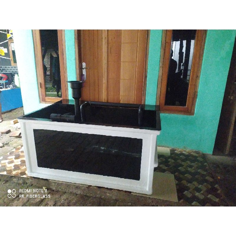 kolam fiber kaca size 120*80*60