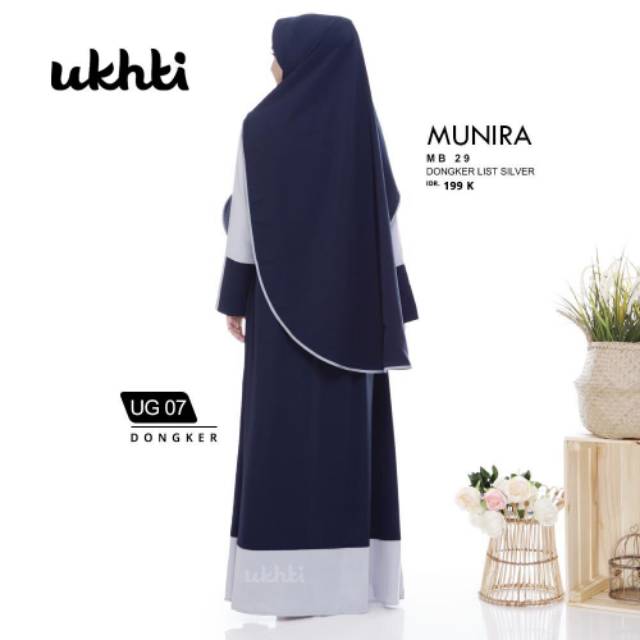 KHIMAR SYARI MB 29 NAVY II MUNIRA