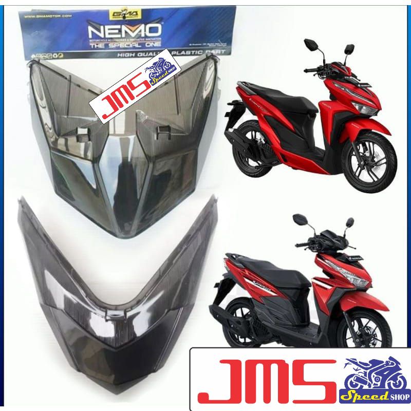 mika cover lampu stoplamp vario125/150 old dan vario 125/150 new 2019-2021 nemo mika smoke high quality