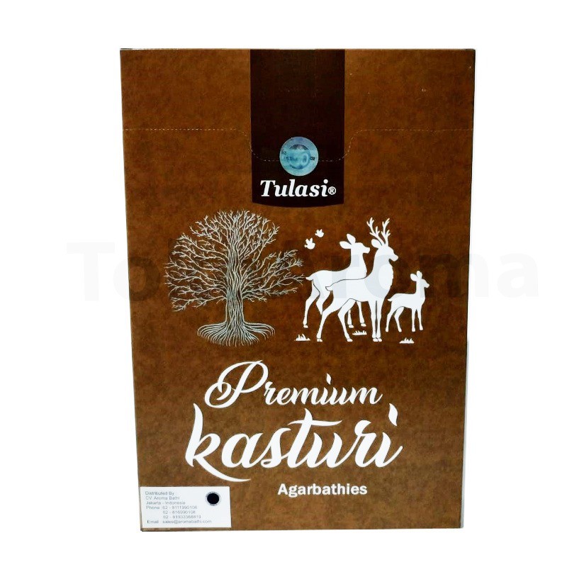 Dupa India (Aromaterapi) Recta - Tulasi Premium Kasturi