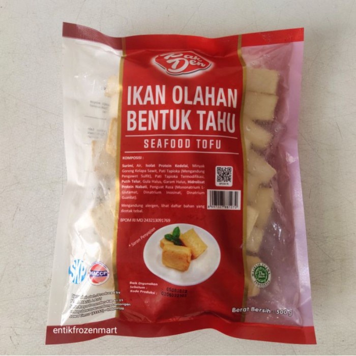 

Fish Tofu Pakden 500 gr
