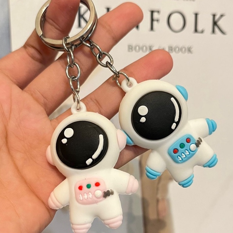 GANTUNGAN KUNCI LUCU ASTRONOT ADA 3 WARNA HARGA TERMURAH BEST QUALITY KEYCHAIN IMUT MODEL ASTRONOUT GIFT SOUVENIR UNIK PERNAK-PERNIK HADIAH READY COD DAN GROSIR