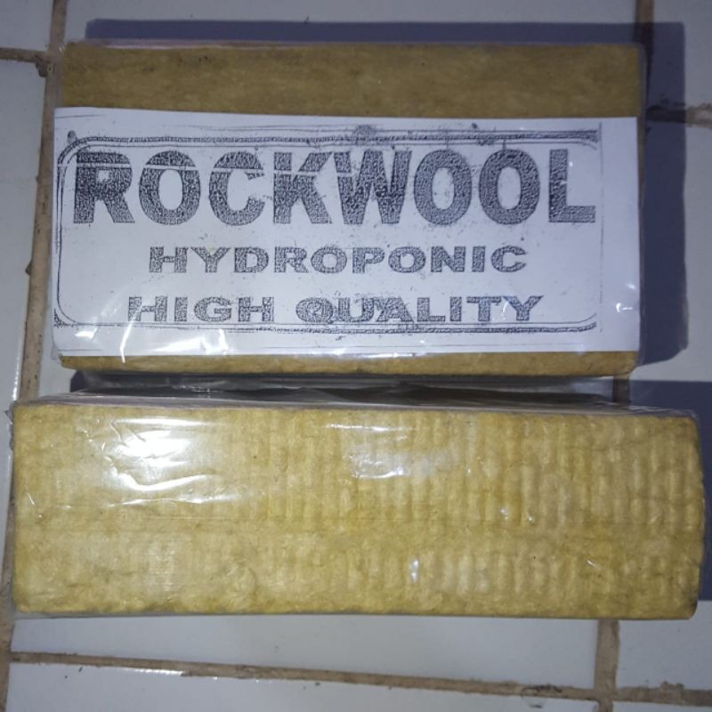 Rockwool Cultilene 1/4 Slab (25x15x7,5CM) Media Tanam Hidroponik