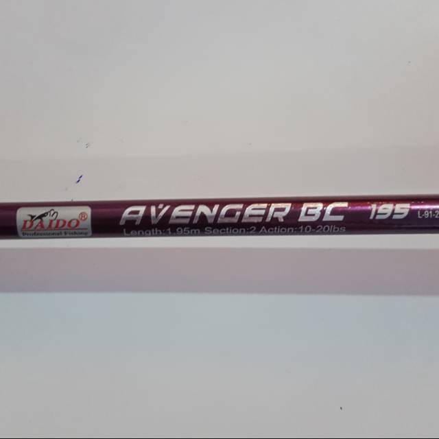Joran Rods DAIDO AVENGER BC 195