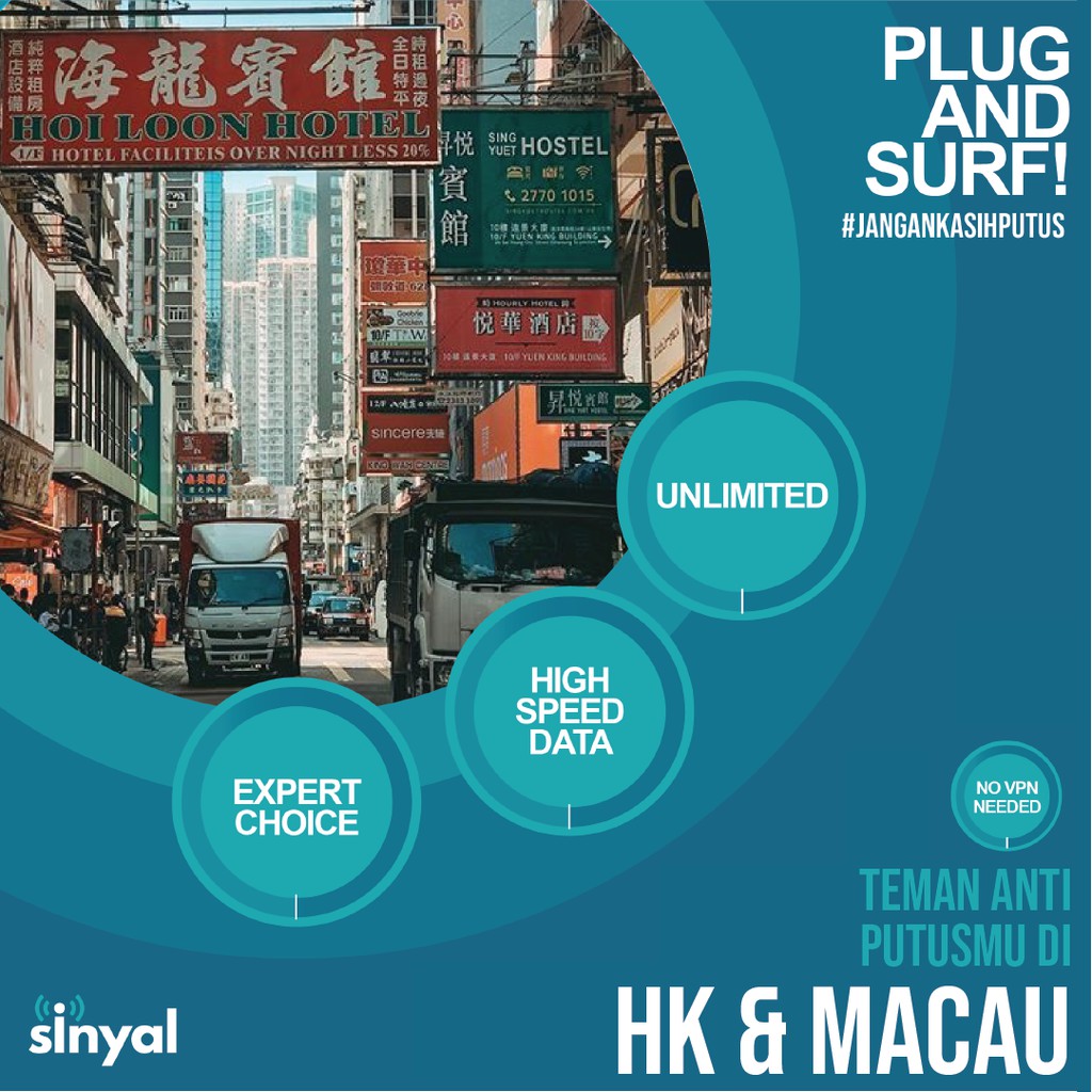 Jual Sim Card International Hong Kong & Macau Unlimited 2Gb/Day In 4G Speed  Indonesia|Shopee Indonesia