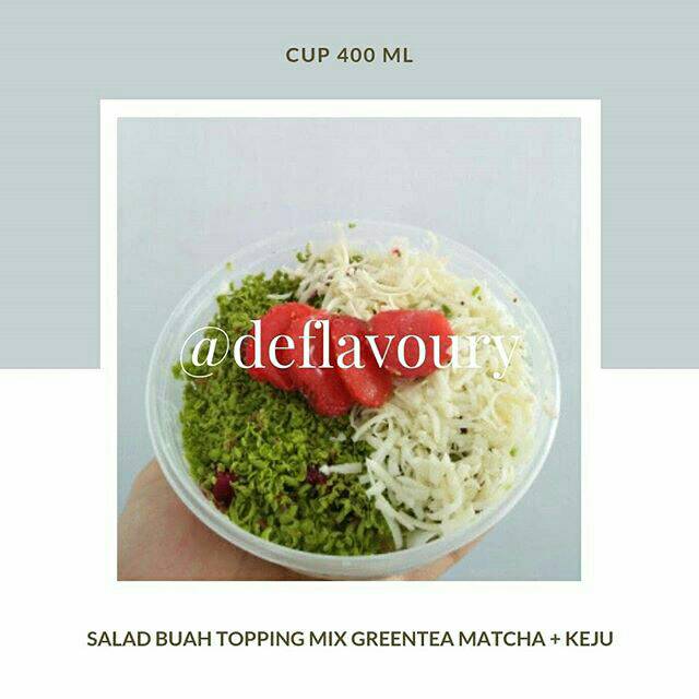 

Salad buah cup 400 ml by deflavoury