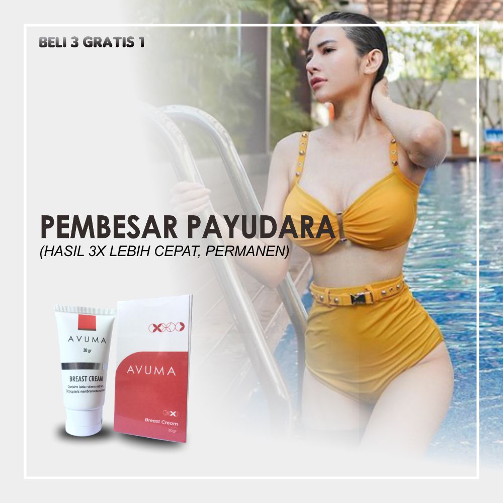 Cream Pembesar & Pengencang Payudara Terbaik - Smart Breast AVUMA Cream PROMO IMLEK