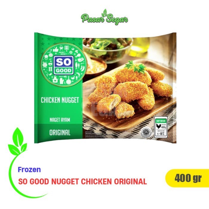 

So Good Nugget Chicken Original 400 g