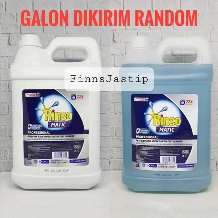 Rinso Matic Deterjen Cair Laundry 5L