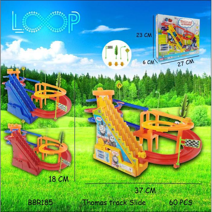 MAINAN KERETA THOMAS SELUNCURAN | KADO ULANG TAHUN ANAK 3 TAHUN