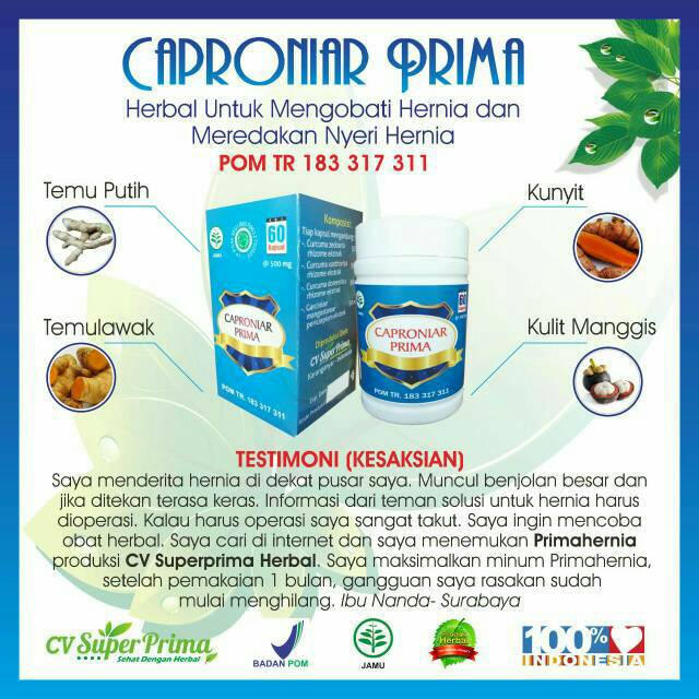 

Herbal Hernia CAPRONIAR