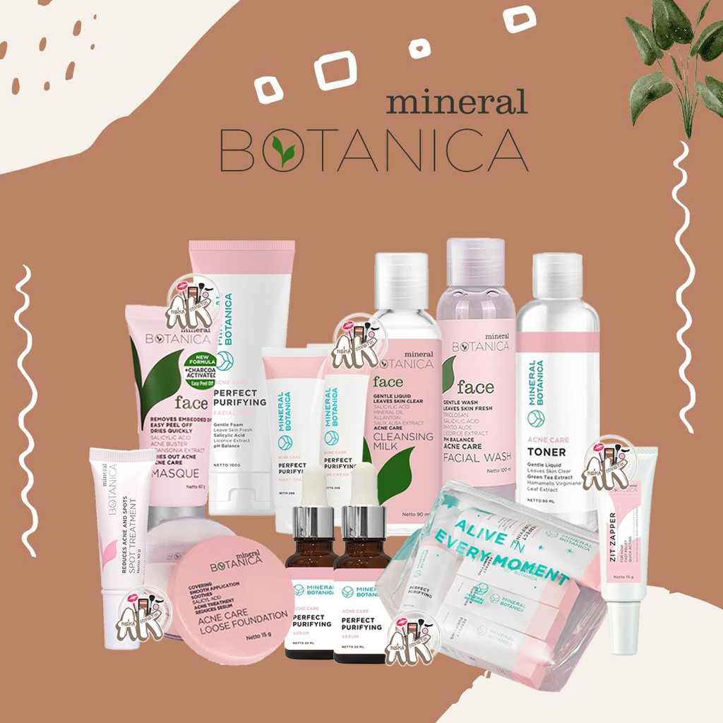 MINERAL BOTANICA Acne Care Series