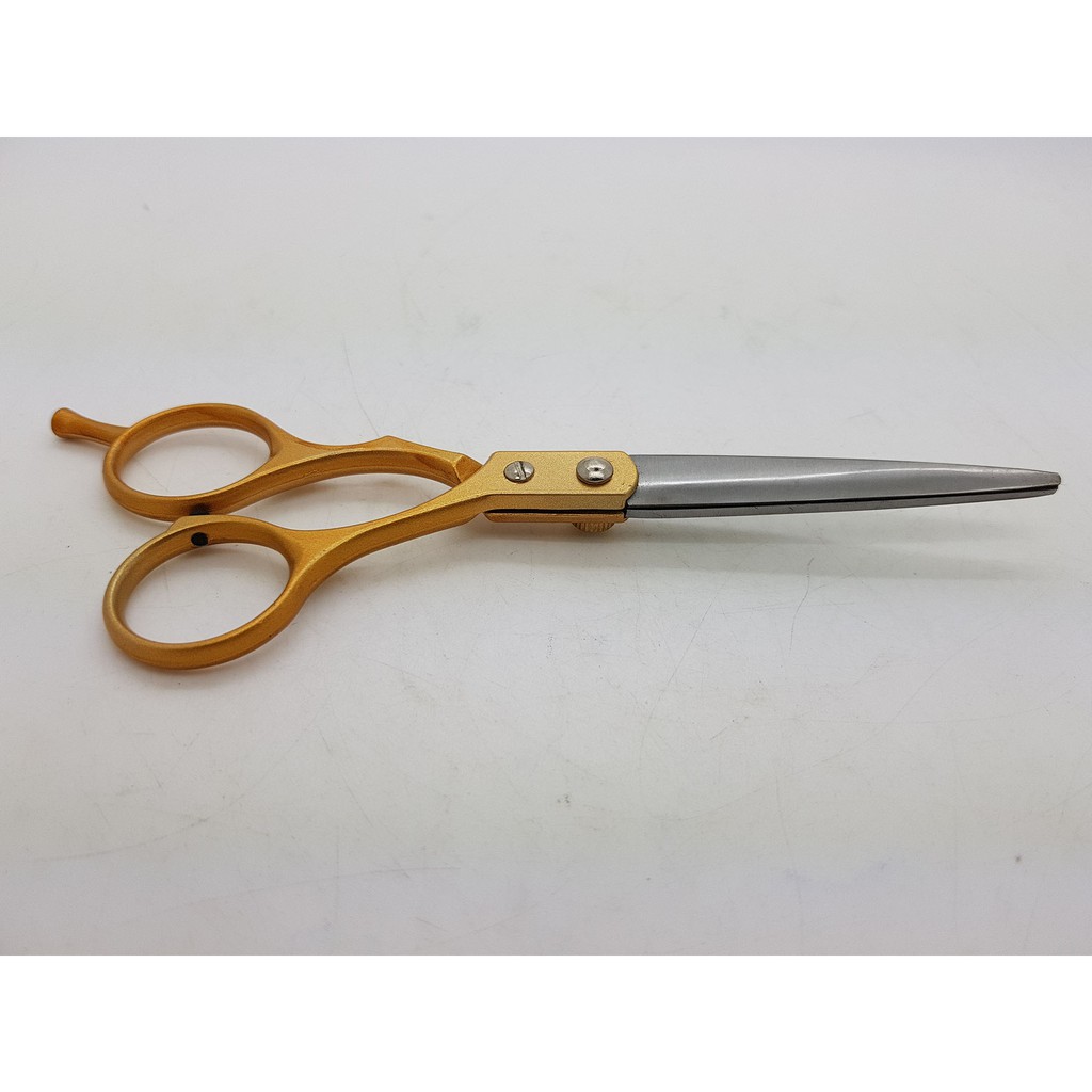 Gunting LURUS Stylish Stainless Steel GOLD / Gunting salon