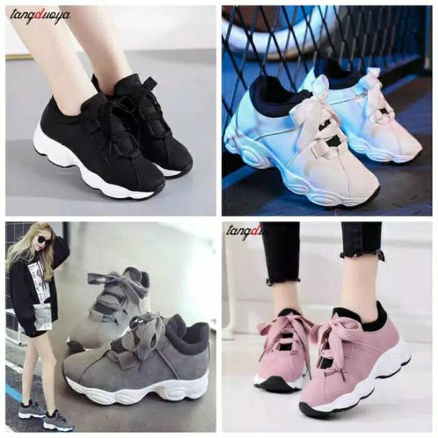 SEPATU SNEAKERS CEWEK FASHION KOREA