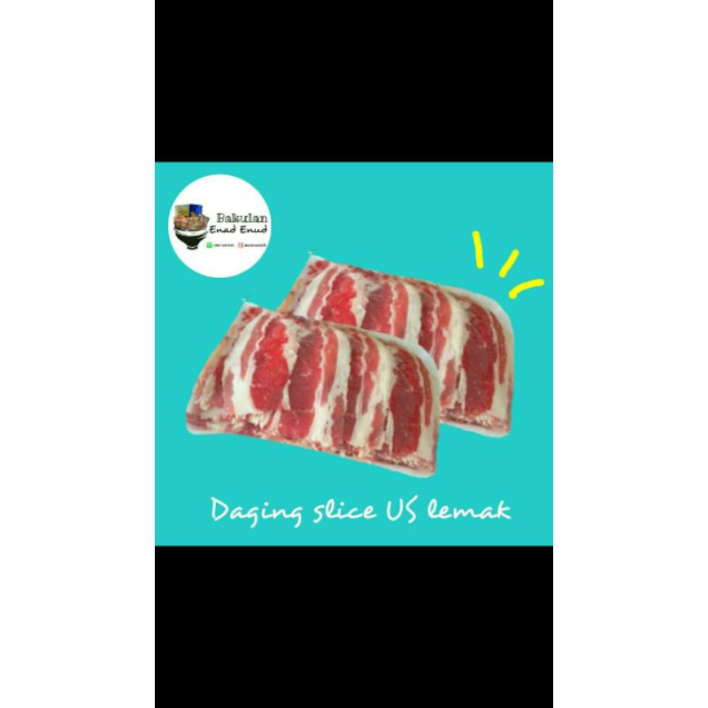 

Daging Slice US Lemak/Non Lemak