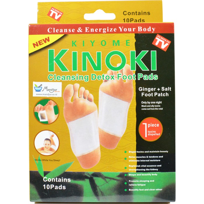 Kinoki Gold - Kinoki Cleansing Detox Foot Pads koyo kaki bambu membuang racun asam urat